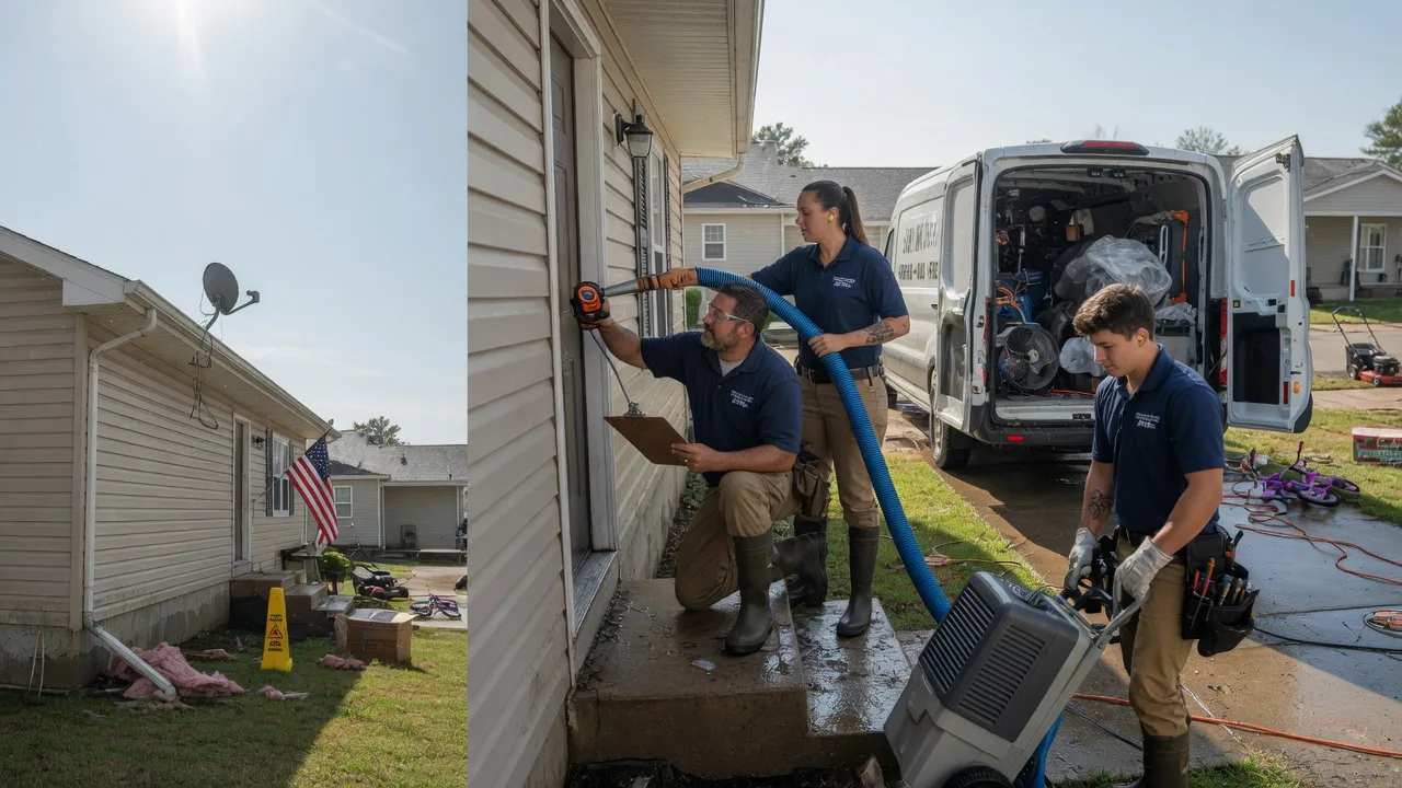 Ceiling Water Damage Restoration in Witten, SD near me
